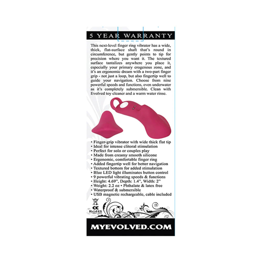 Evolved Frisky Finger Burgundy