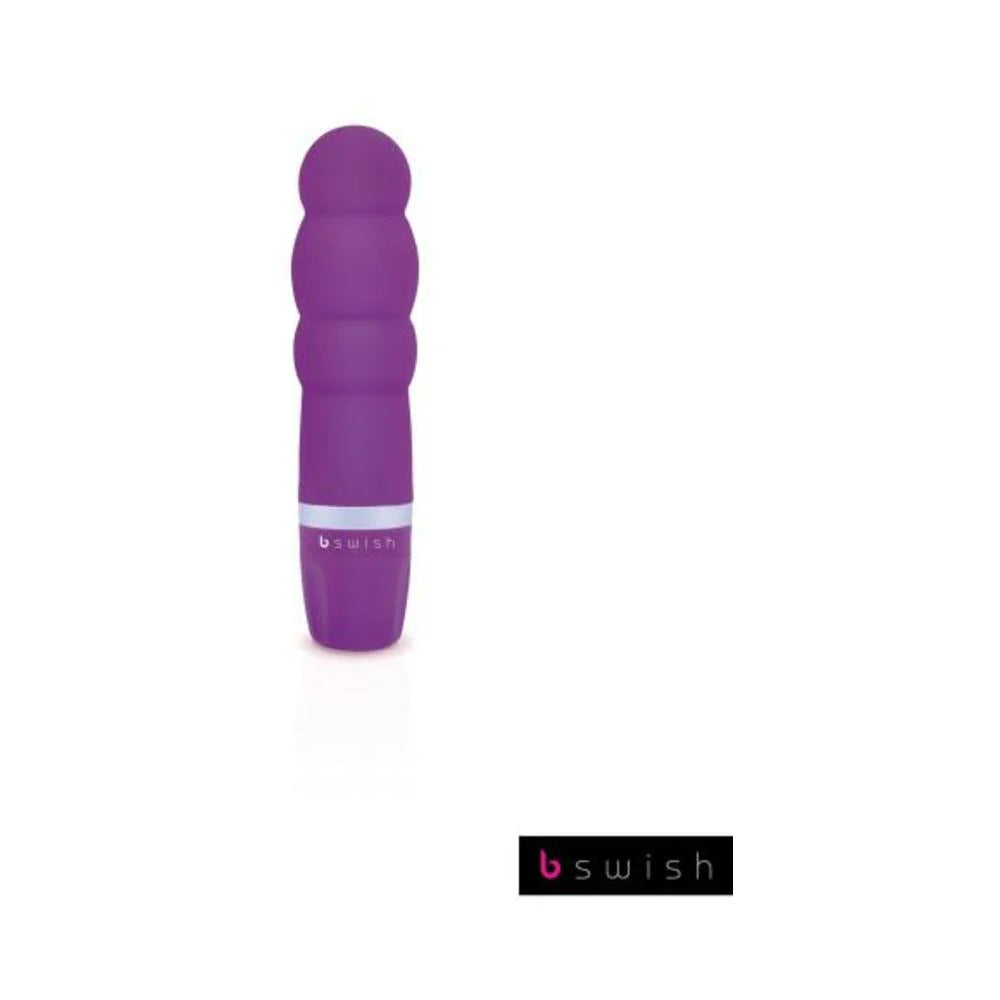 B Swish Bcute Classic Pearl Vibrator Purple