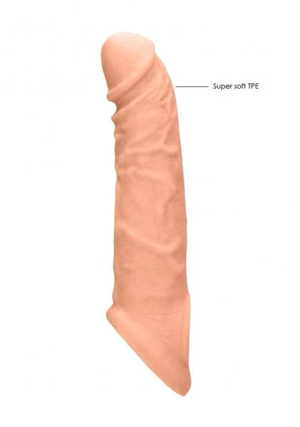 Realrock Penis Sleeve 8in Flesh