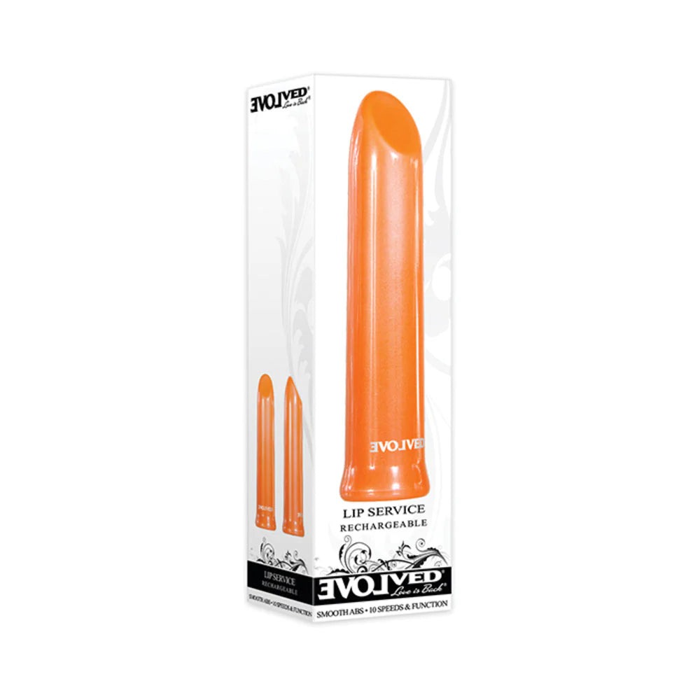 Evolved Lip Service Rechargeable Bullet - Orange