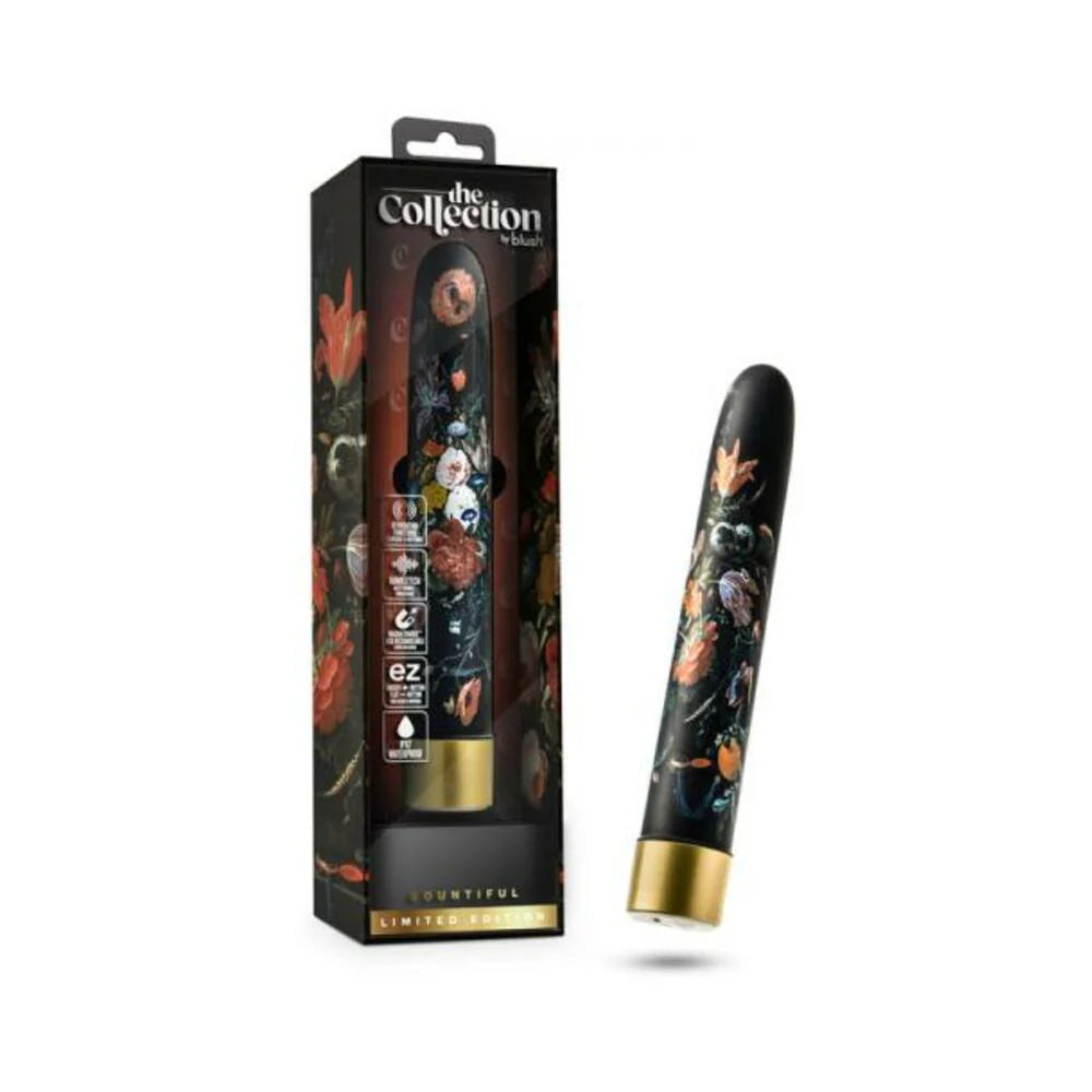 The Collection Bountiful Limited Edition Rechargeable 7 In. Vibrator Flora