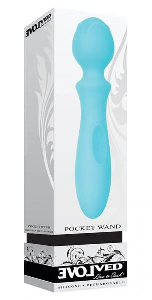 Pocket Wand Blue Petite Body Massager