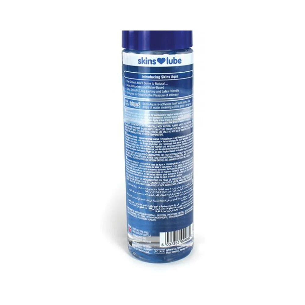 Skins Aqua Water-based Lubricant 8.5 Oz.