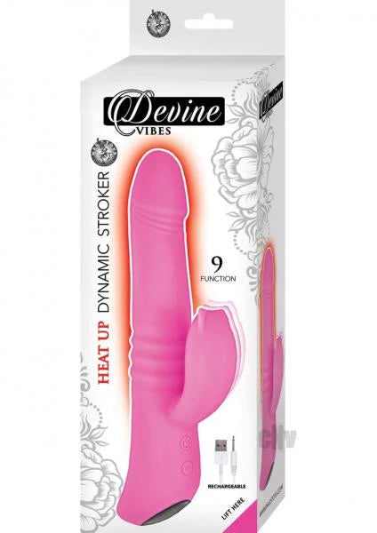 Devine Vibes Heat Up Dynamic Stroker Vibrator