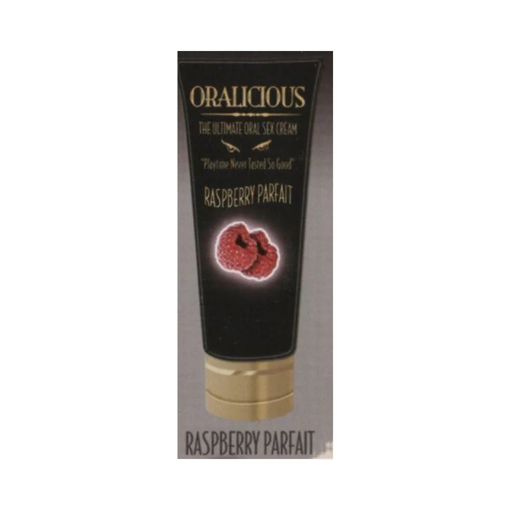 Oralicious The Ultimate Oral Sex Cream Raspberry 2oz