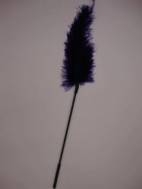 Ostrich feather ticklers -Purple