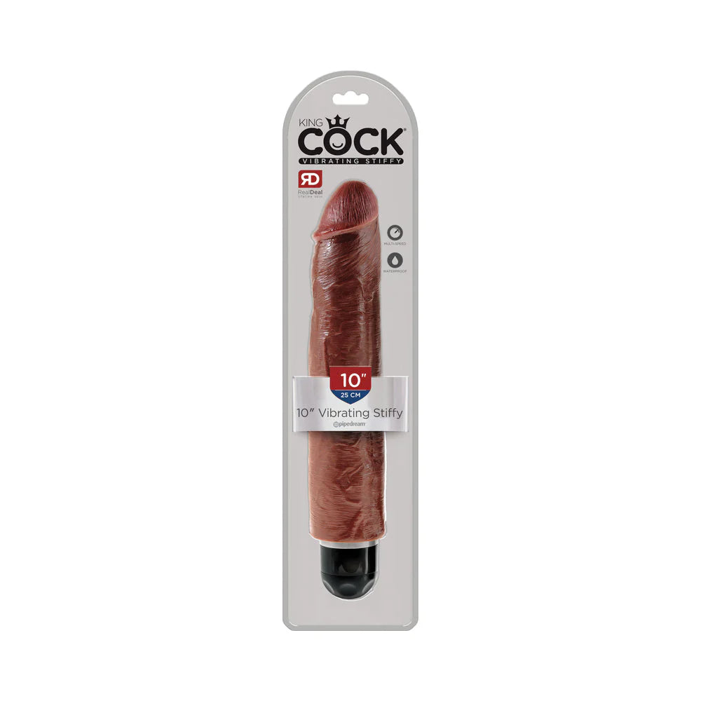 King Cock 10 inches Vibrating Stiffy