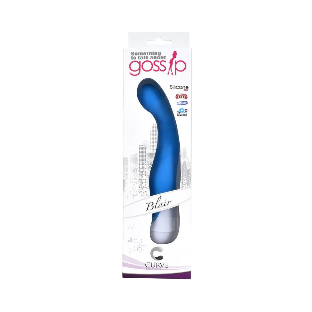 Blair 7 Function Azure Blue G-Spot Vibrator