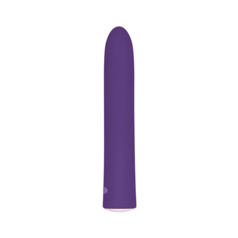 Evolved Rechargeable Slim Vibe 7 Function Waterproof Purple