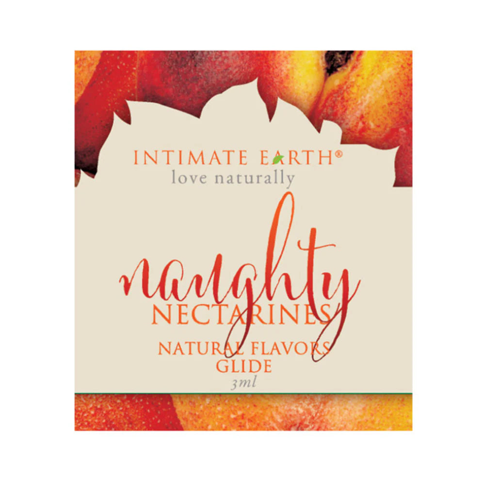 Intimate Earth Naughty Nectarines Glide Foil Pack .10oz