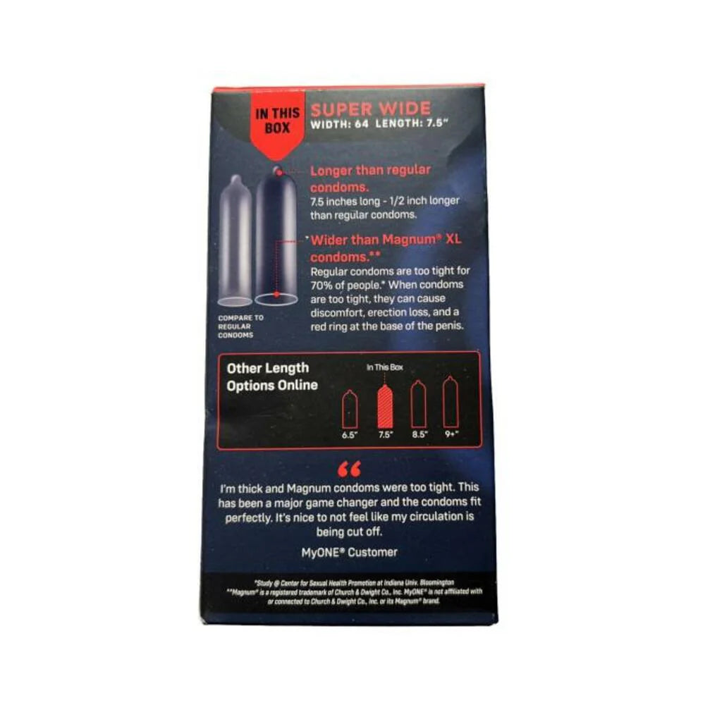 Myone Super Wide 10 Ct