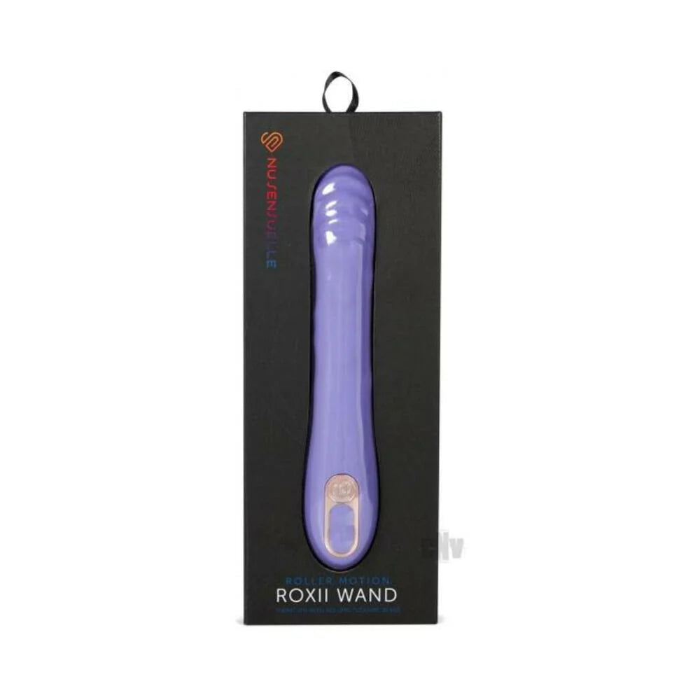 Sensuelle Roxii Wand W/roller Ult Viol