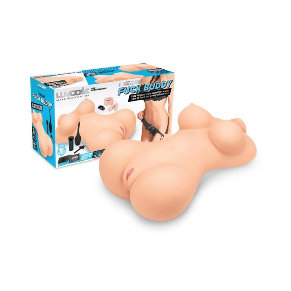 Luvdollz Remote Control Fuck Buddy - Cream