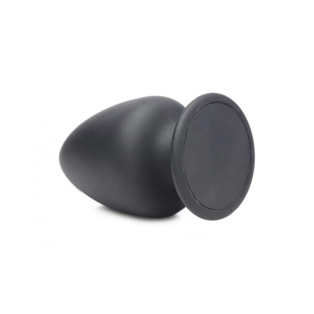 Squeezable Small Anal Plug - Black