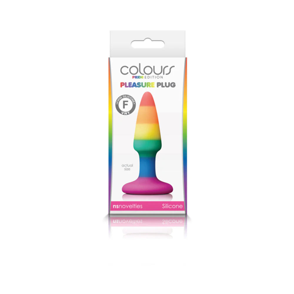 Colours Pride Edition Pleasure Plug Mini Rainbow