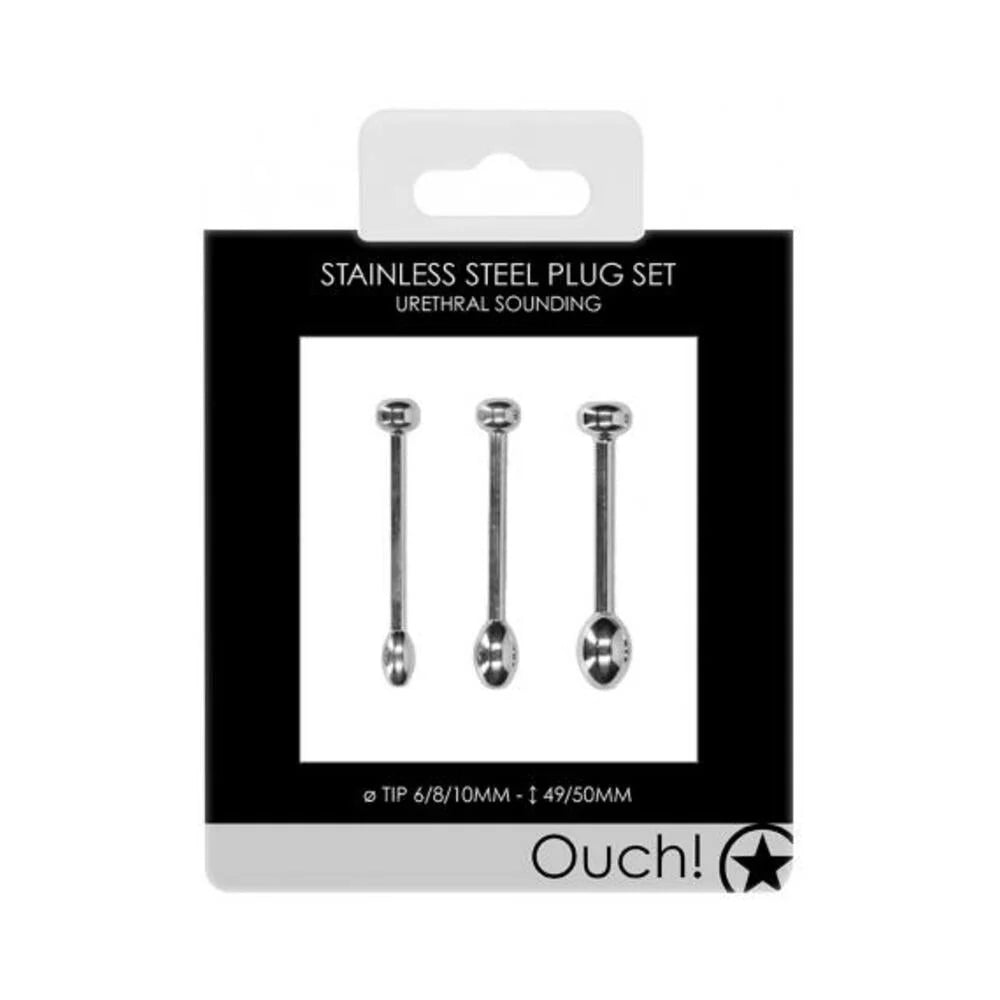 Urethral Sounding Metal Plug Set