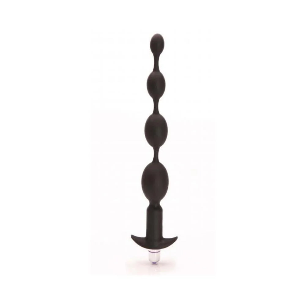 Vibrating Progressive Beads- Black