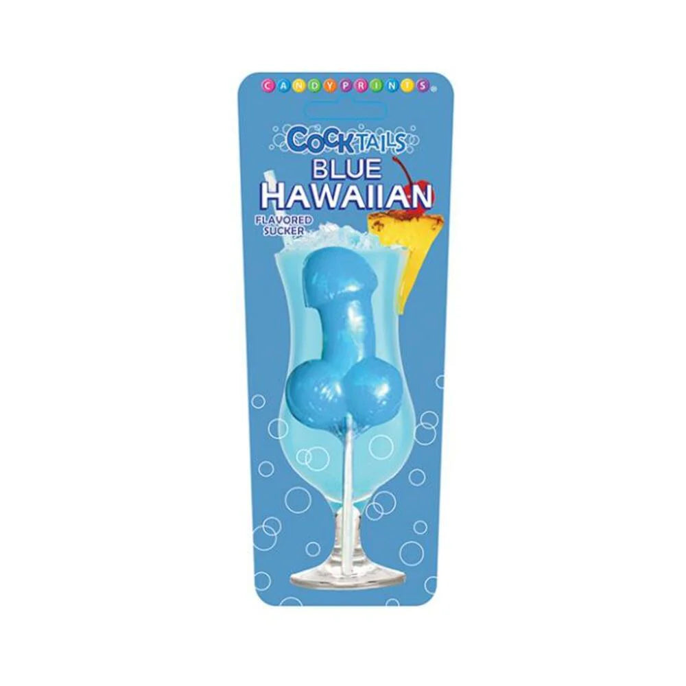Blue Hawaiian Cocktails Sucker
