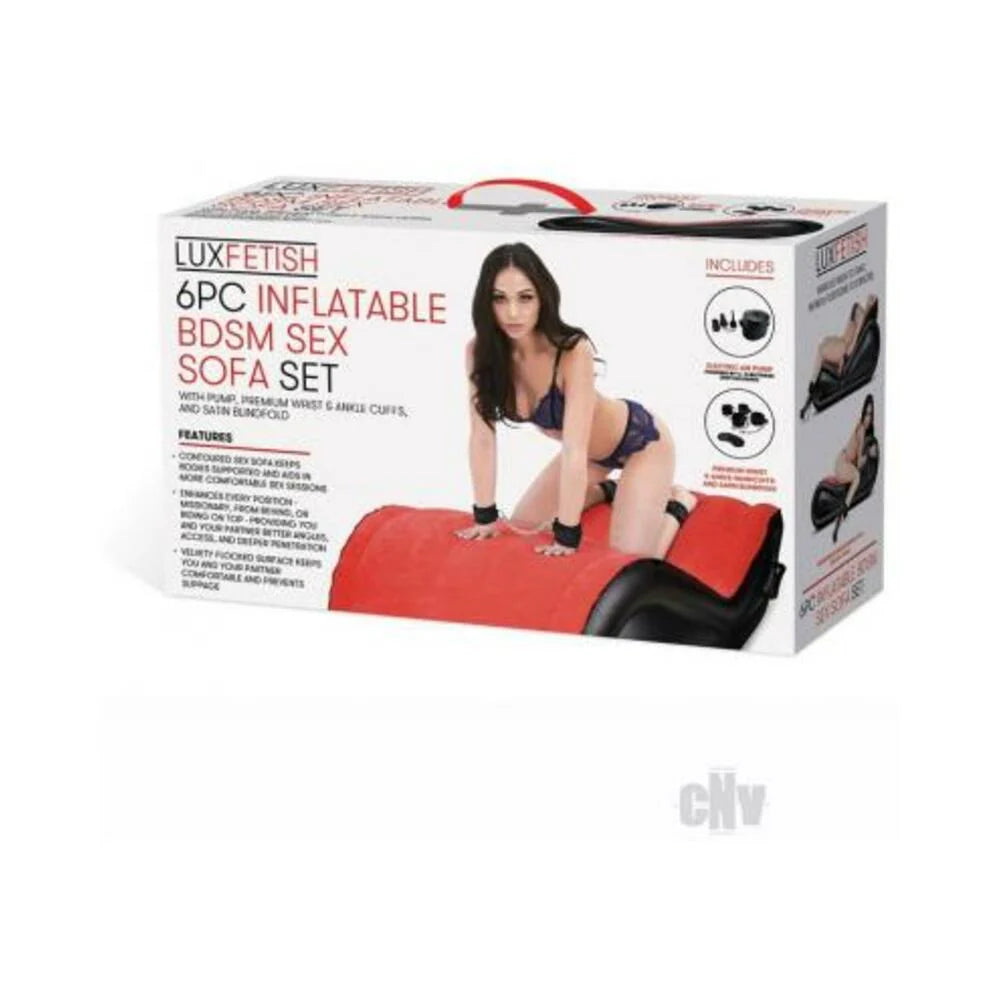 Lux Fetish 6-piece Inflatable Bdsm Sex Sofa Set