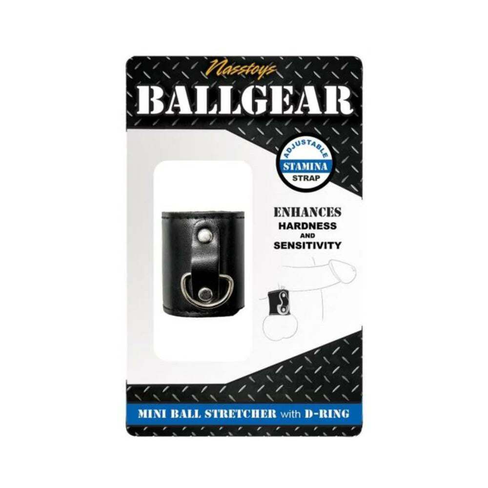 Ballgear Mini Ball Stretcher With D-ring Black