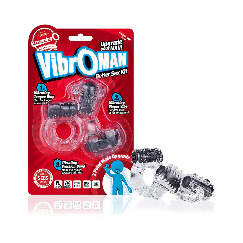 Screaming O VibrOman Black