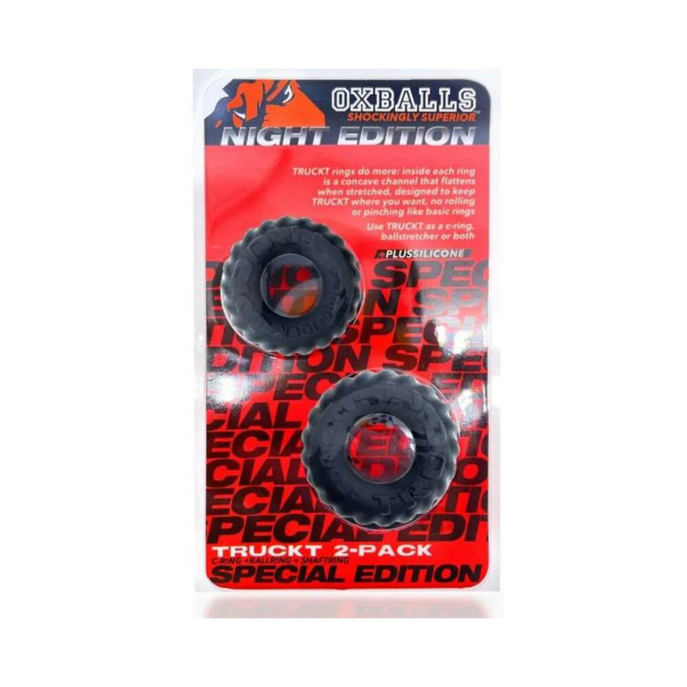 Oxballs Truckt 2-piece Cockring Plus+silicone Special Edition Night