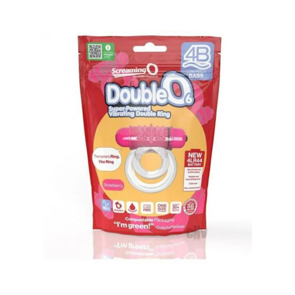 Screaming O 4b Doubleo 6 Strawberry