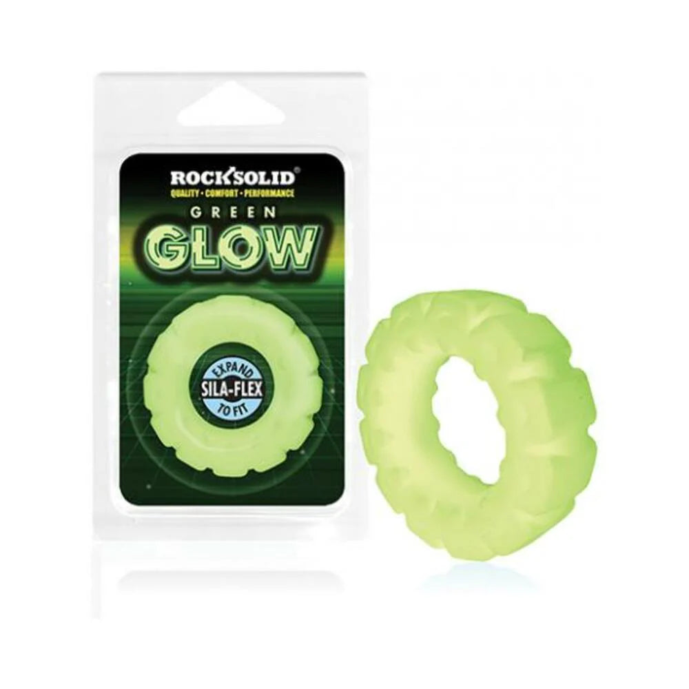 Rock Solid Sila-flex Glow-in-the-dark The Tire C-ring Green