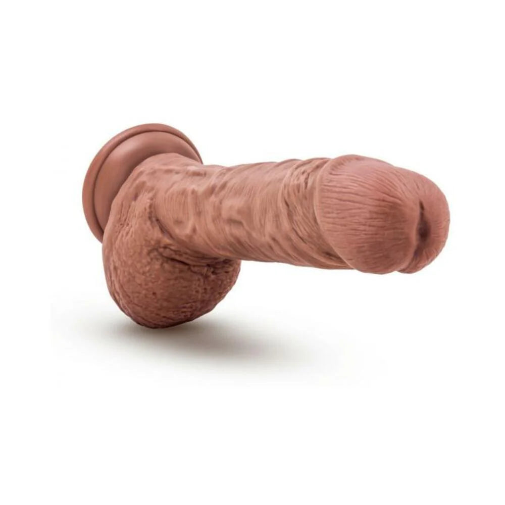 Au Naturel Big Billy Dildo 9 In. Mocha