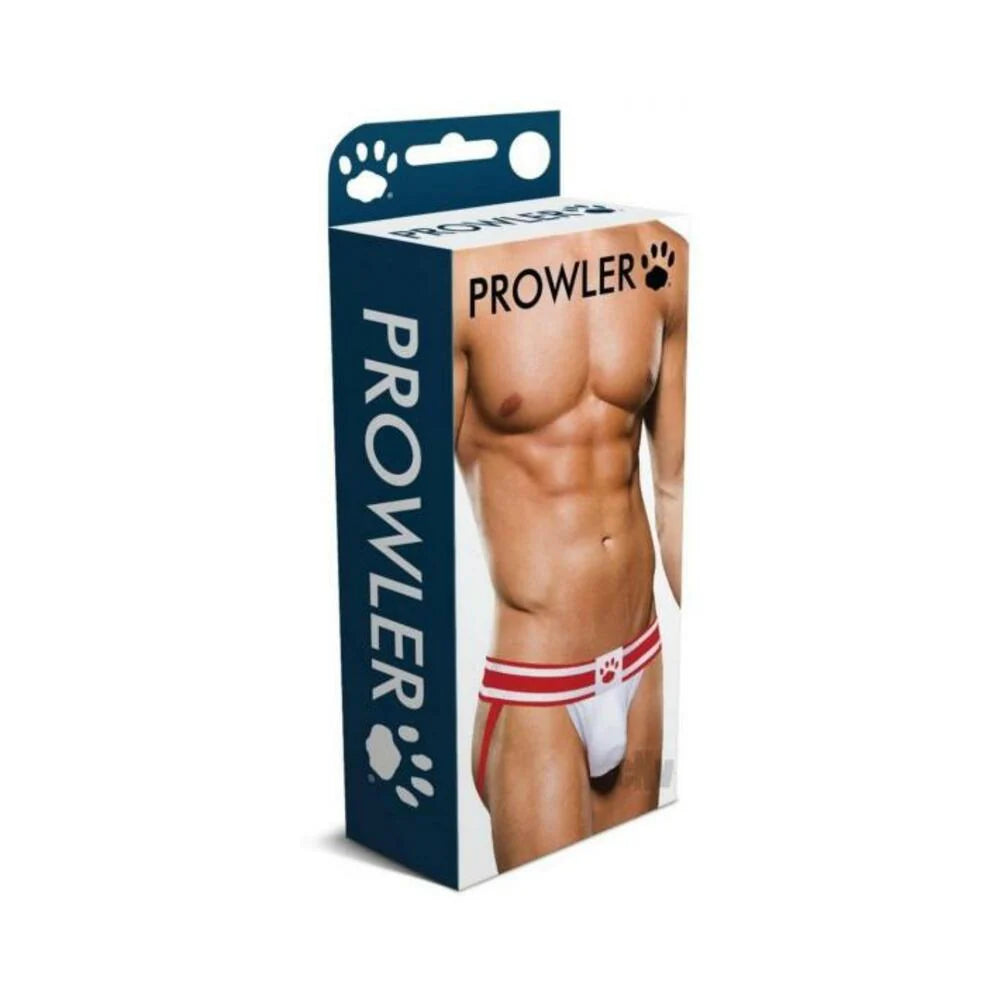 Prowler White/red Jock Sm