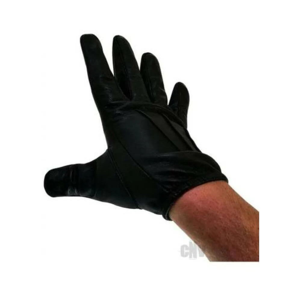 Prowler Red Leather Gloves Blk Xl