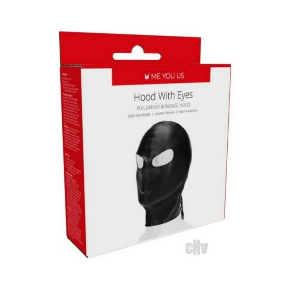 Myu Hood With Eyes Black