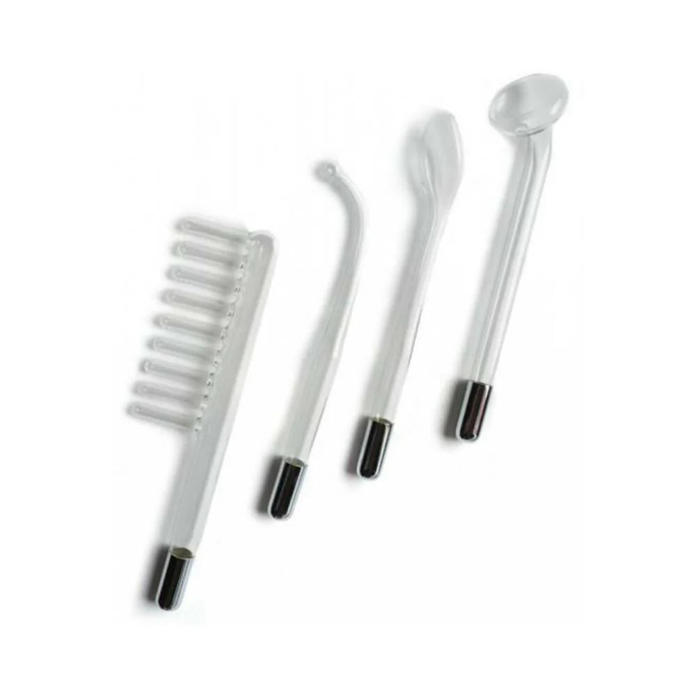 Neon Wand Red Handle Purple Electro Stimulator