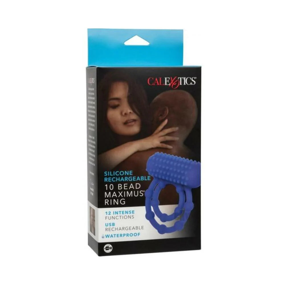 Silicone Recharge 10 Bead Maximus Ring