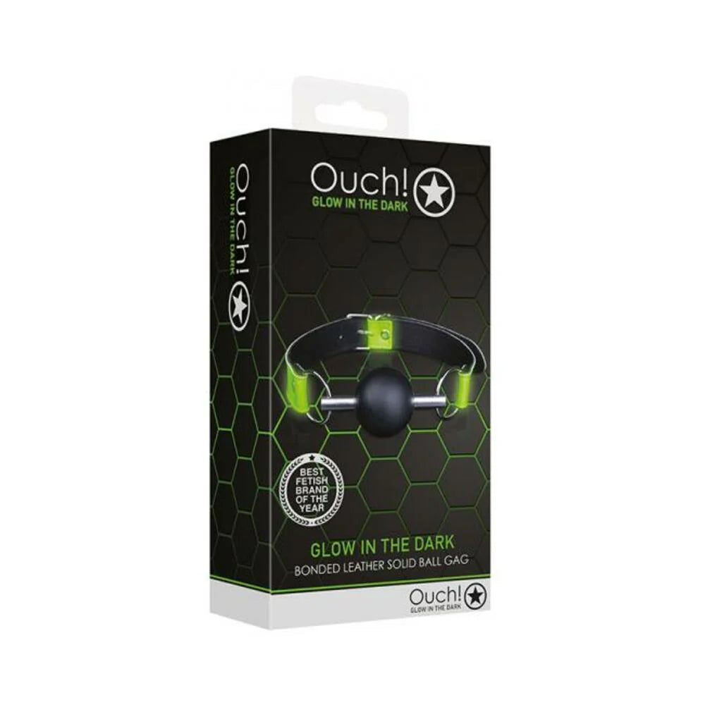 Ouch Solid Ball Gag Gitd
