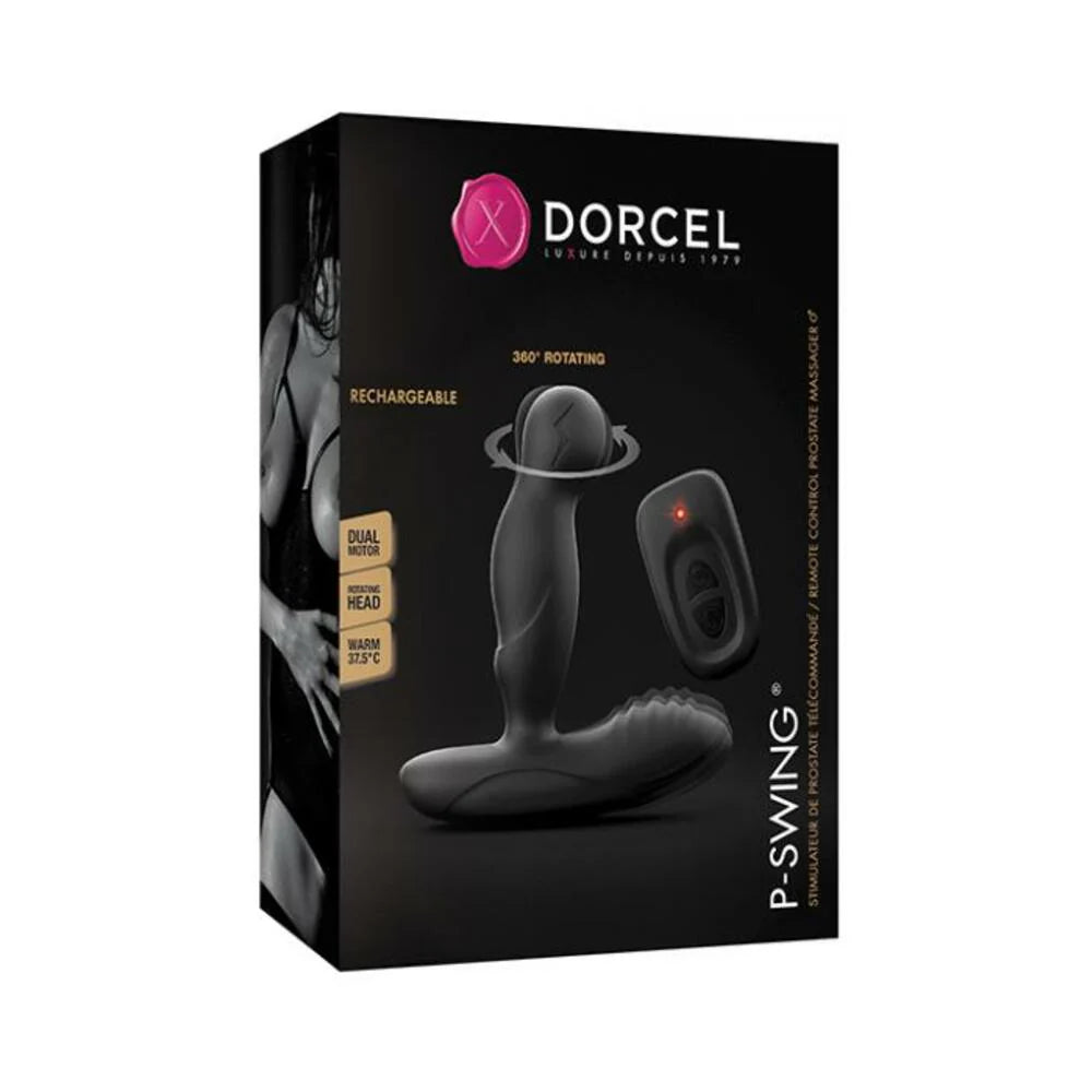 Dorcel P-Swing Twisting Prostate Massager Black