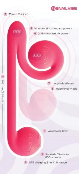 The Snail Vibe Pink (net)