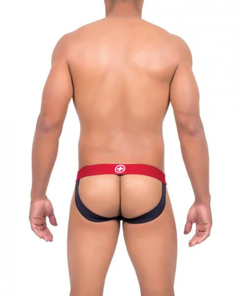 Mb Spot Jockstrap White Small