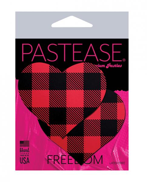 Pastease Premium Holiday Hearts - Plaid O/s
