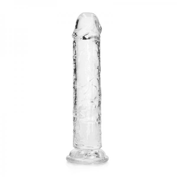 Realrock Straight Realistic 7 In Dildo Transparent