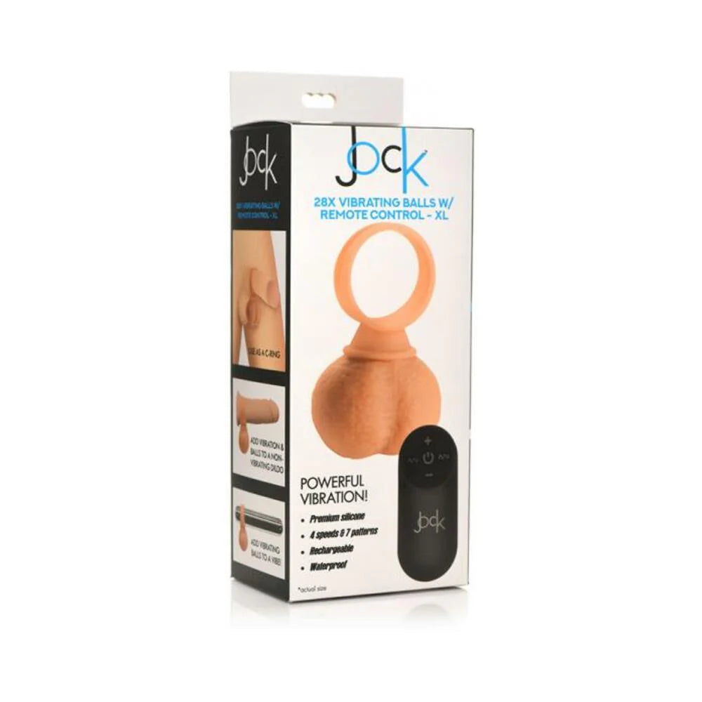 Jock 28x Vibrating Silicone Balls X-large