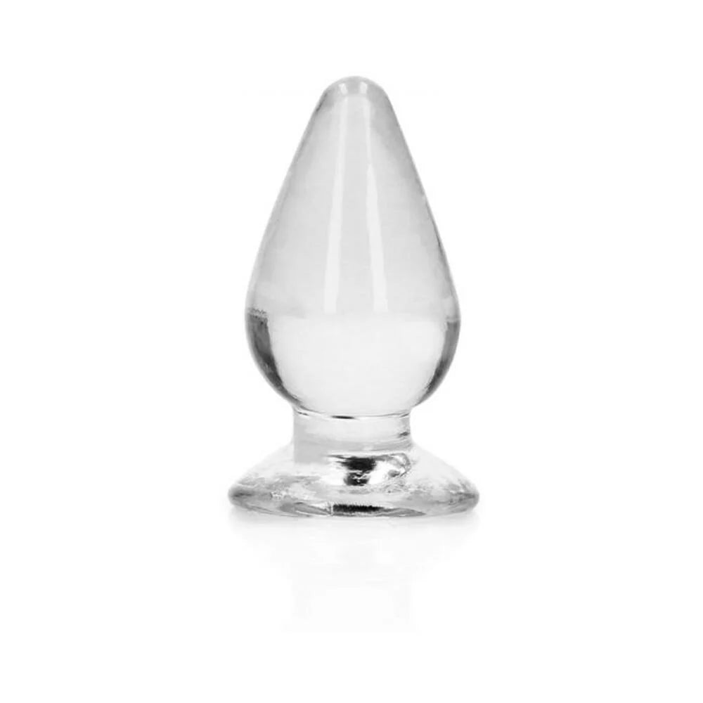 Realrock Crystal Clear 4.5 In. Anal Plug Clear