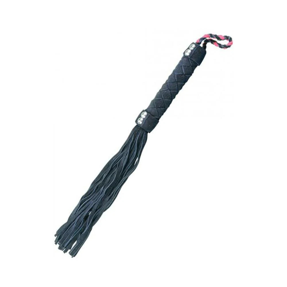 Ple'sur 15.5 In. Leather Flogger Black