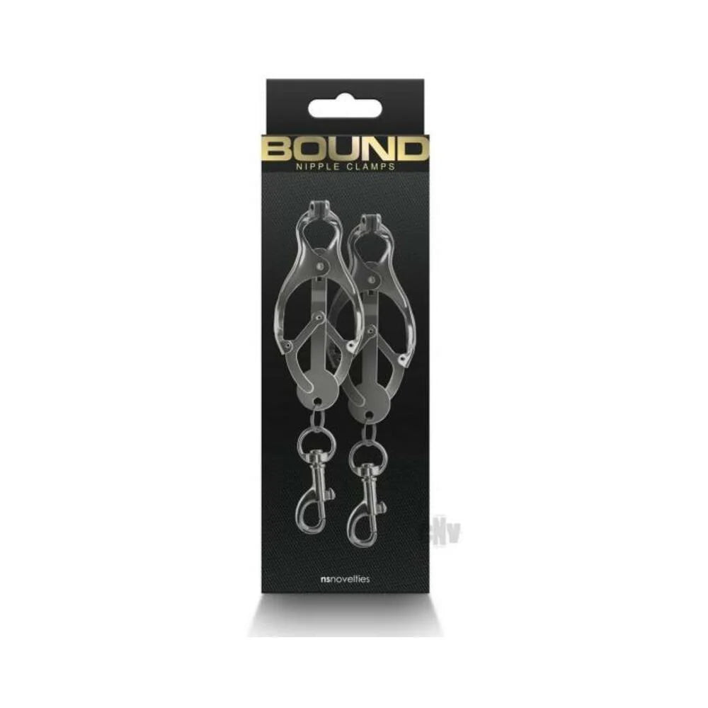 Bound Nipple Clamps C3 Gunmetal