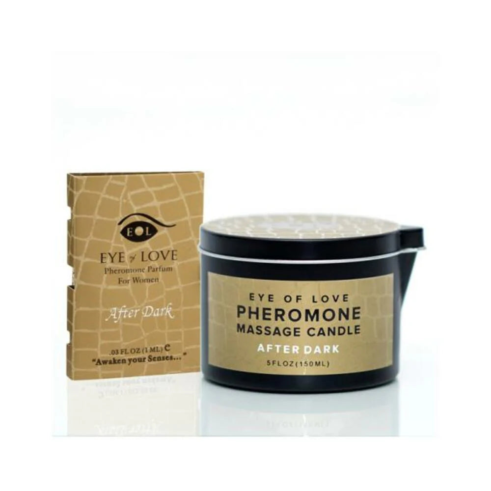 Eye Of Love After Dark Attract Him Pheromone Massage Candle