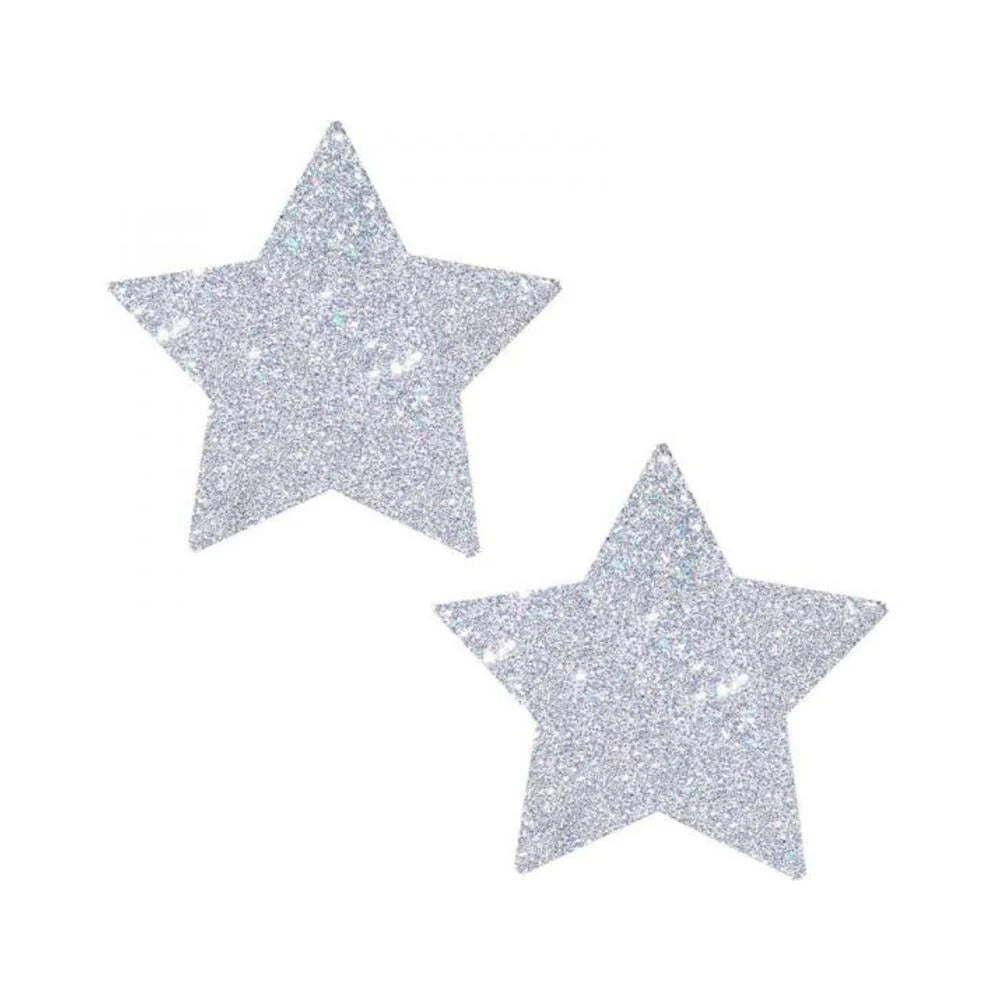 Neva Nude Pasty Starry Nights Silver Glitter