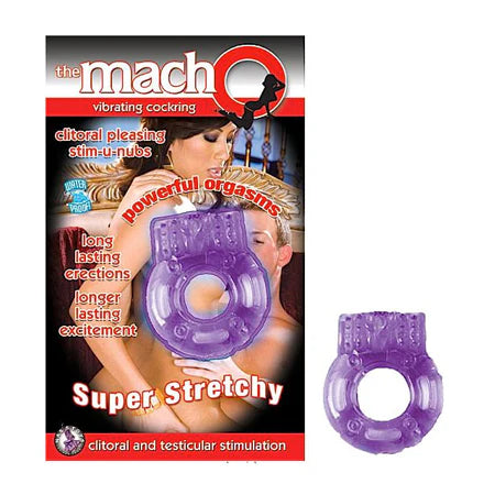 The MachO Vibrating Cockring - Purple