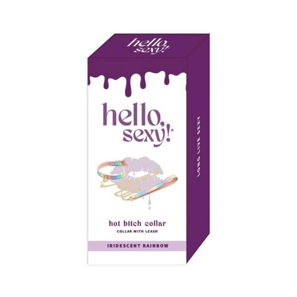 Hello, Sexy! Hot Bitch Collar&leash