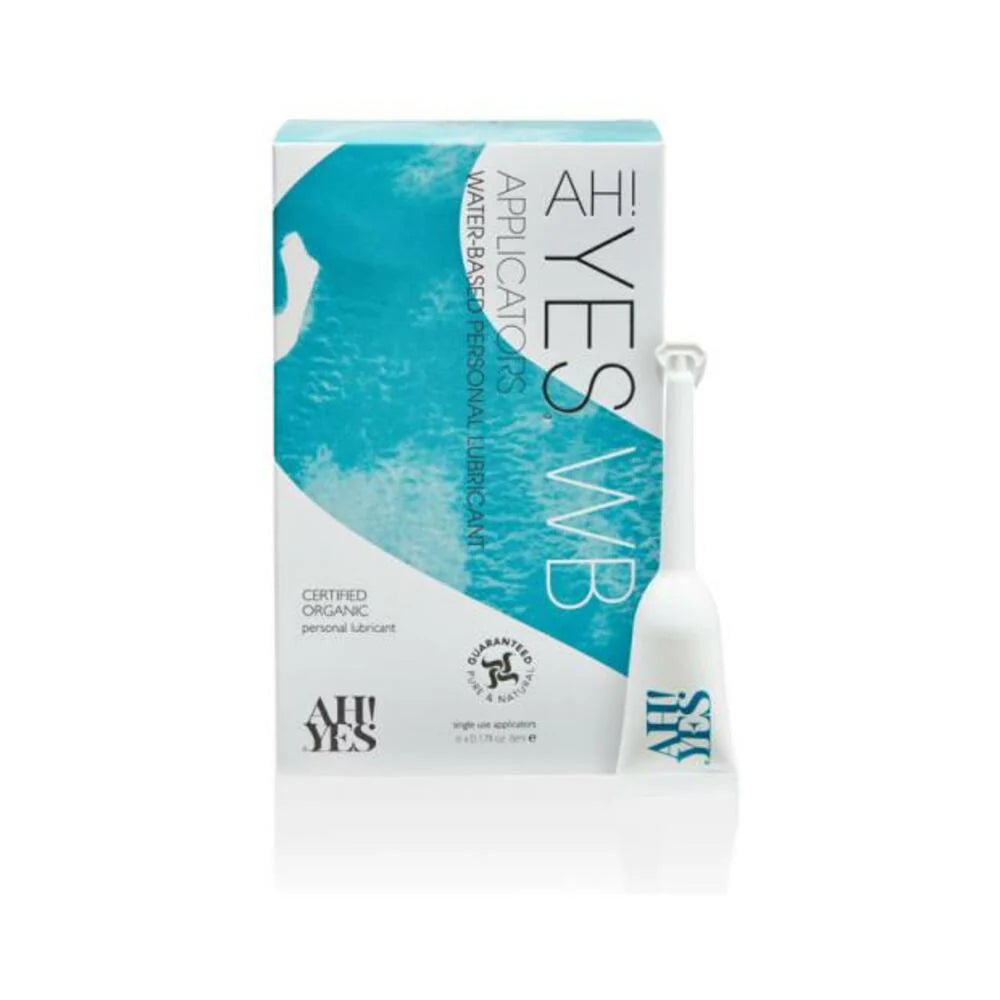 Ah! Yes Wb Water-based Personal Lubricant Applicators 6-pack 0.17 Oz.