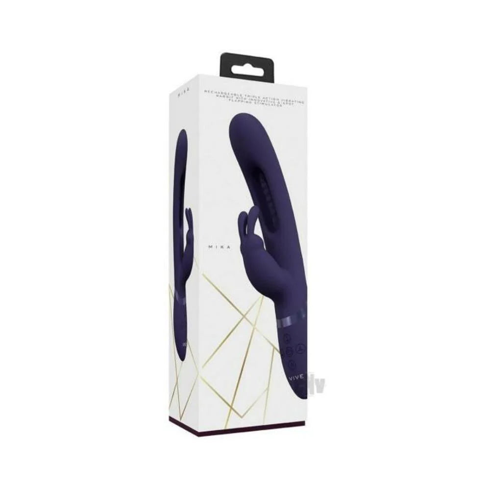 Mika Triple Motor Rabbit Purple
